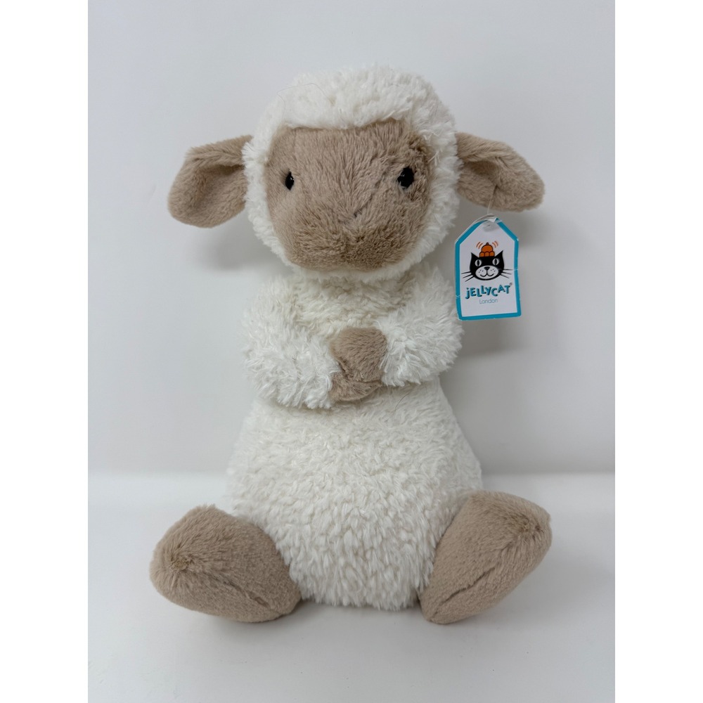 Authentic Jellycat Huddles Sheep Plush NO BABY Retired Rare NWT Stuffed Animal